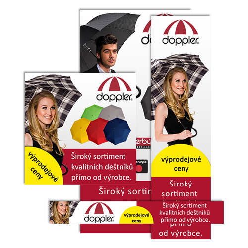 Sada bannerů Doppler