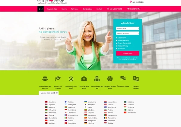 Lingua Sandy - jazyková škola  Lingua Sandy - jazyková škola