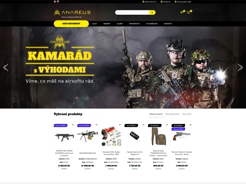 Anareus CZ - 1. airsoftová prodejna