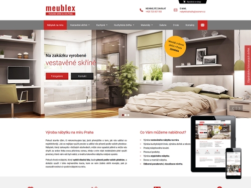 Meublex - zakázkový nábytek