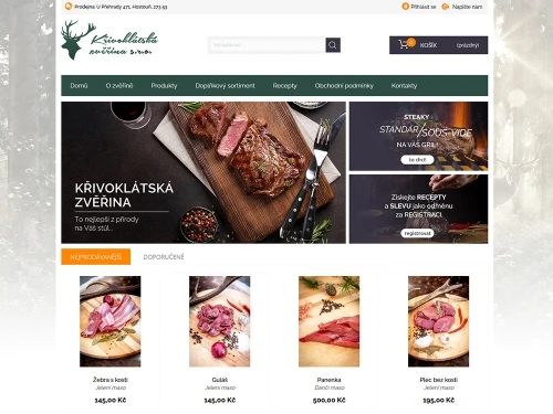 Křivoklátská zvěřina